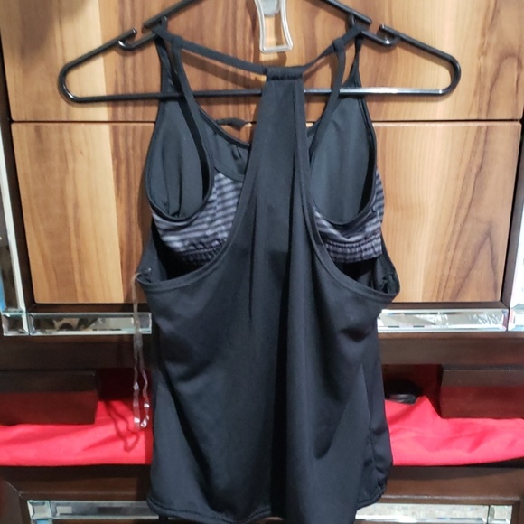 CHAMPION  DOUBLE LAYER YOGA WORKOUT TANK TOP MEDIU - Picture 7 of 8